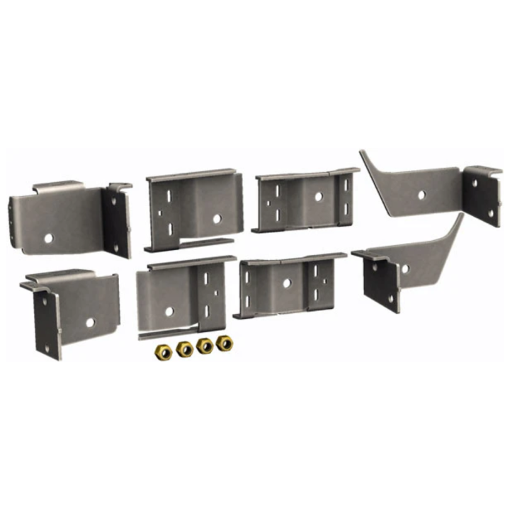 Rear factory replacement mounts for leaf springs and shackles (frame mount) Barnes 4WD - view 3