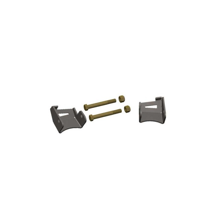 Rear lower control arm mount guards (axle mount) Barnes 4WD