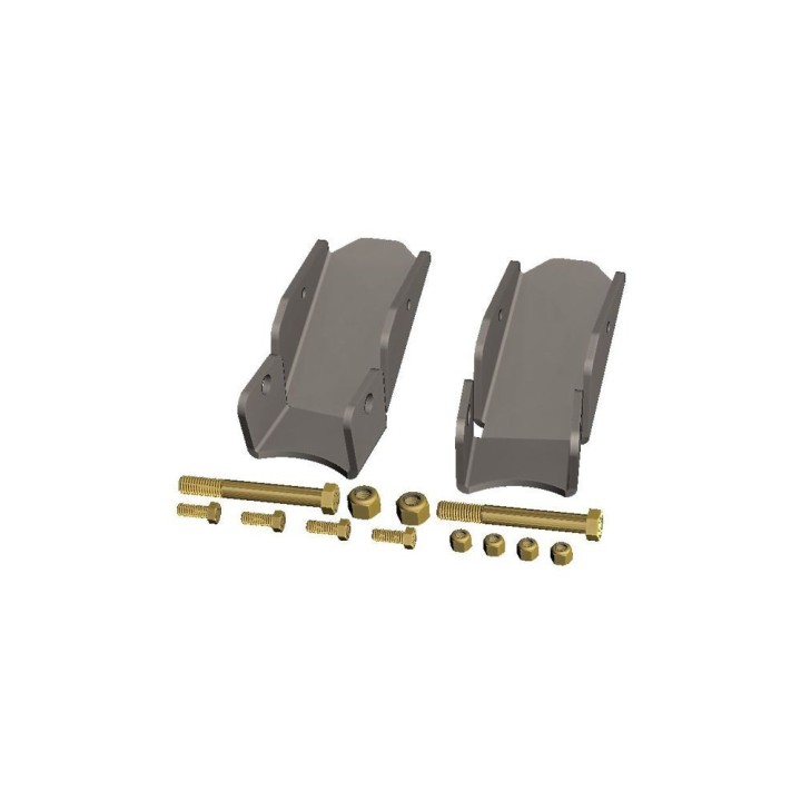 Rear lower control arm mount guards (frame mount) Barnes 4WD