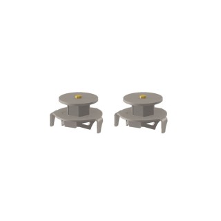 Rear factory replacement mounts for coil springs (axle mount) Barnes 4WD