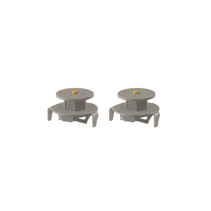 Rear factory replacement mounts for coil springs (axle mount) Barnes 4WD