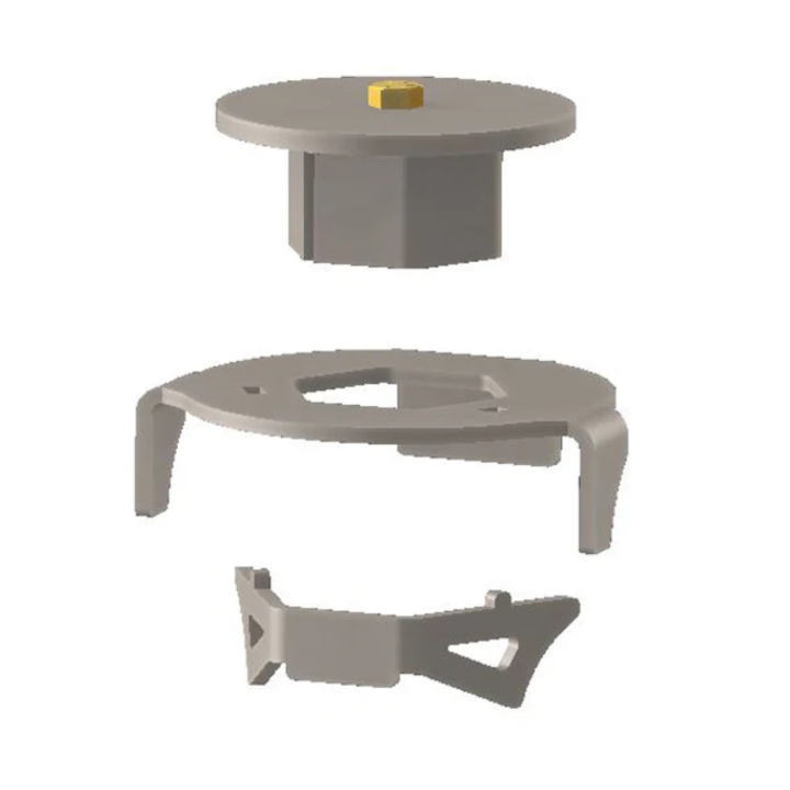 Rear factory replacement mounts for coil springs (axle mount) Barnes 4WD - view 2