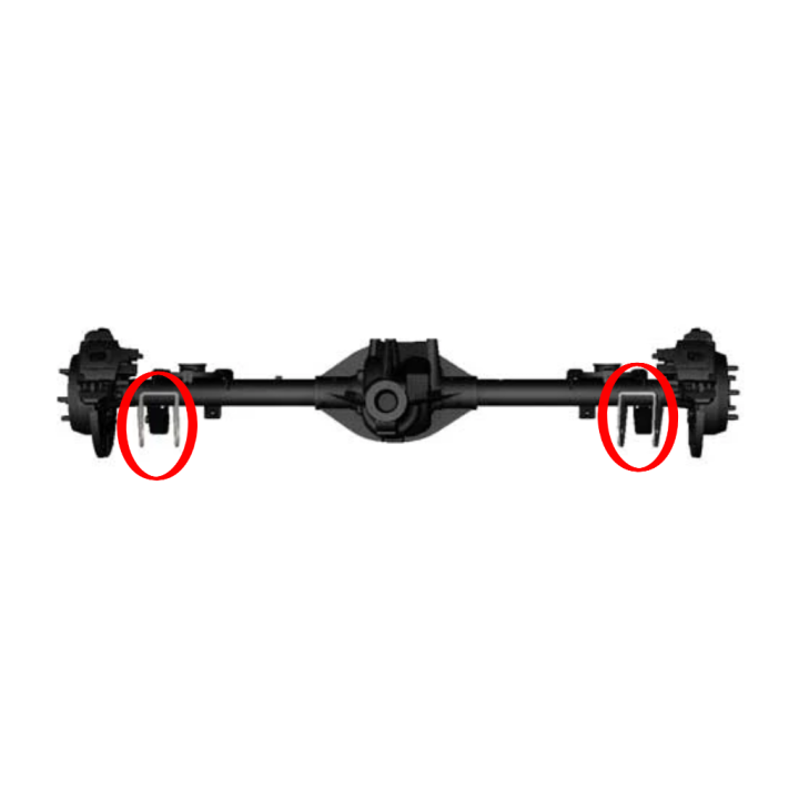 Rear lower factory replacement mounts for control arms