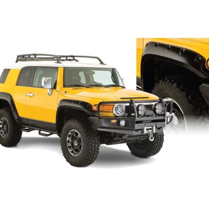 Front and rear fender flares Husky Liners Pocket Style