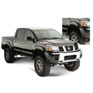 Front and rear fender flares Husky Liners Pocket Style with Bedside Lockbox