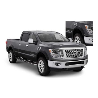 Front and rear fender flares Husky Liners Pocket Style without Bedside Lockbox