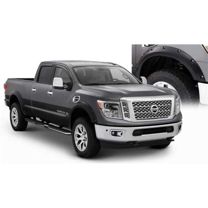 Front and rear fender flares Husky Liners Pocket Style