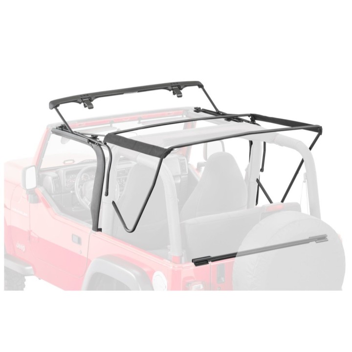 Soft top MasterTwill for the Wrangler TJ | Szekla4x4