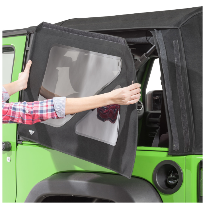 Rear quarter window, driver side MasterTop | Szekla4x4
