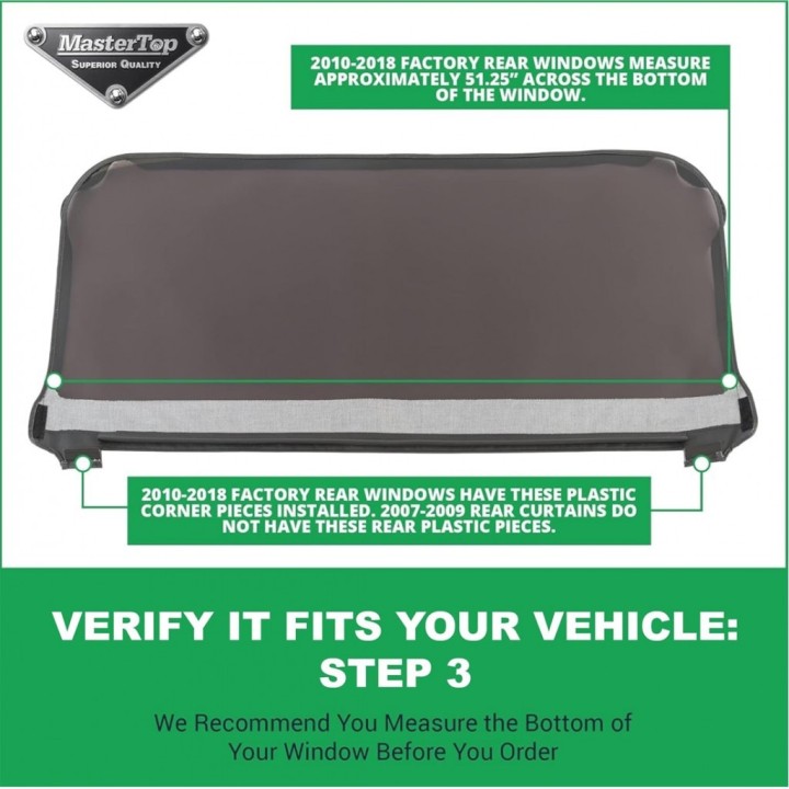 Window kit for the Wrangler JK 4 Drzwi | Szekla4x4