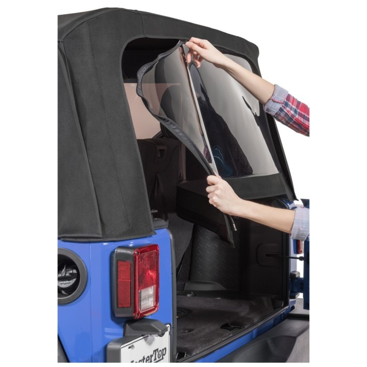 Rear window Luxury Twill for the Wrangler JK 2 Drzwi