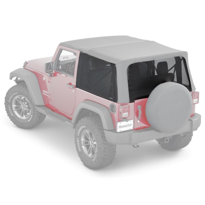 Mesh Trail Screens for the Wrangler JK 2 Drzwi | Szekla4x4