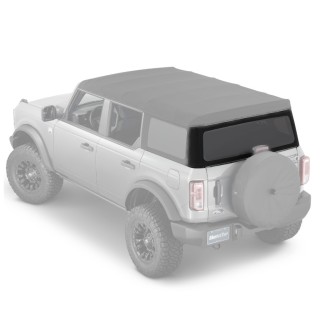 Rear window Black Twill MasterTop for the New Bronco 4 Drzwi