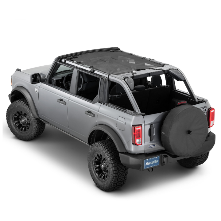 ShadeMaker Mesh Bimini Top Plus black MasterTop | Szekla4x4