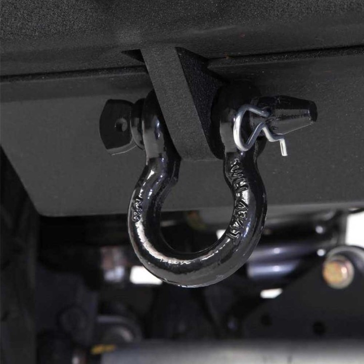 Black D-ring shackle with pin 3/4" Smittybilt - view 5