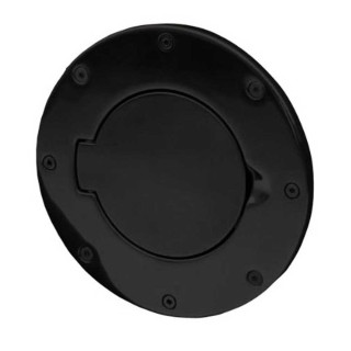 Black aluminium fuel door for the Wrangler JK 2 Drzwi