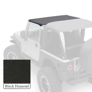 Front soft top Black Diamond Smittybilt | Szekla4x4