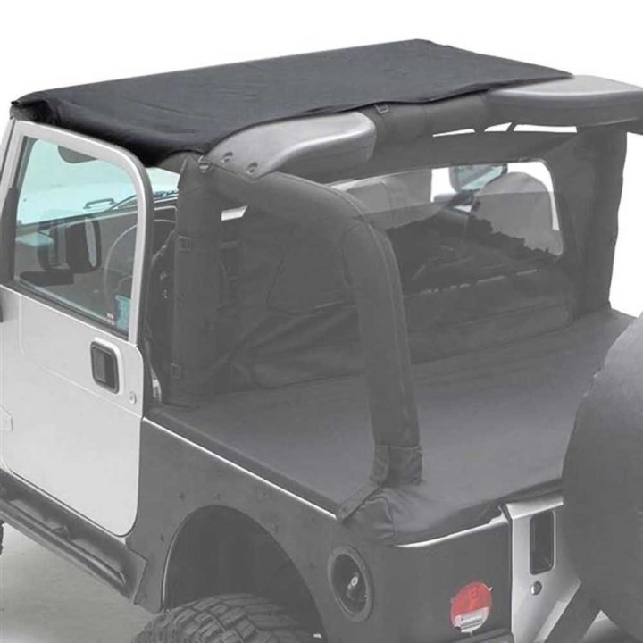 Front soft top Black Diamond Smittybilt | Szekla4x4