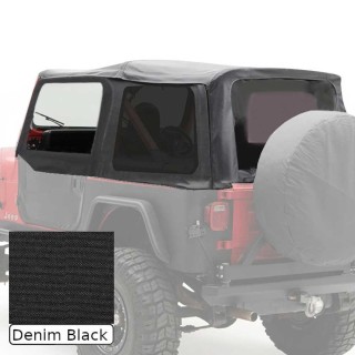 Soft top Denim Black for the Wrangler YJ | Szekla4x4
