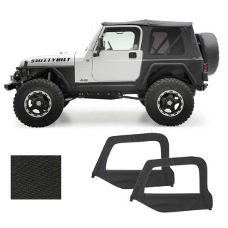 Soft top Black Diamond for the Wrangler TJ | Szekla4x4
