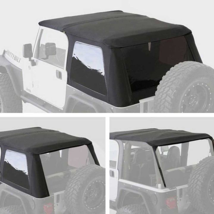 Soft top Slant Black Diamond Smittybilt | Szekla4x4