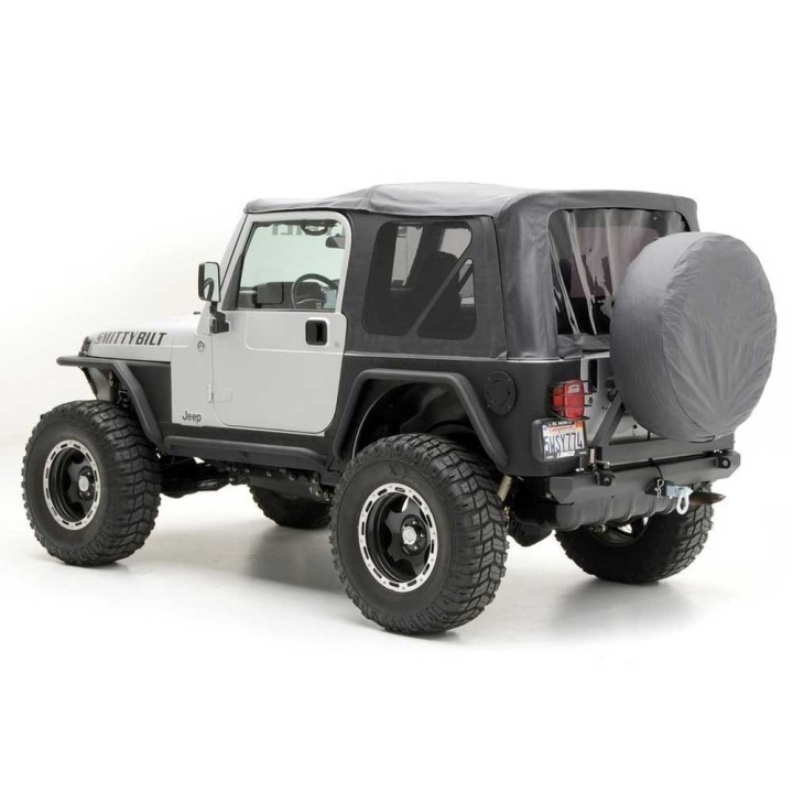 Soft top Black Diamond for the Wrangler TJ | Szekla4x4