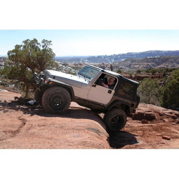 Soft top Black Diamond for the Wrangler TJ | Szekla4x4