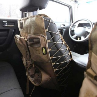 Universal front seat back covers coyote tan G.E.A.R. Smittybilt - view 2