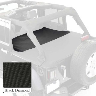 Rear seat tonneau cover Black Diamond Smittybilt | Szekla4x4