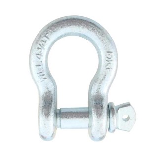 Galvanised shackle 3/4" for the off-road vehicle | Szekla4x4