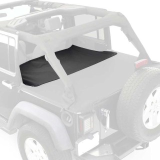 Rear seat tonneau cover Black Diamond Smittybilt | Szekla4x4