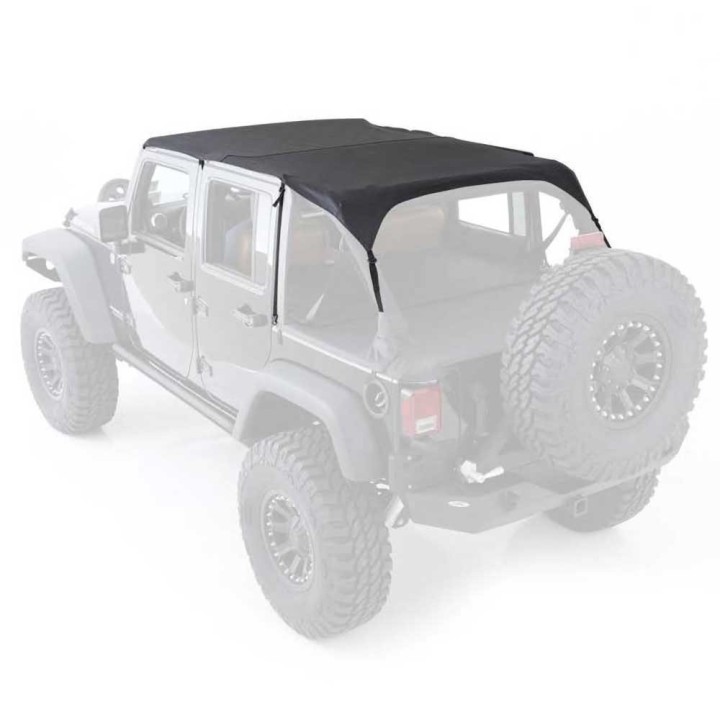 Extended soft top Black Diamond Smittybilt | Szekla4x4