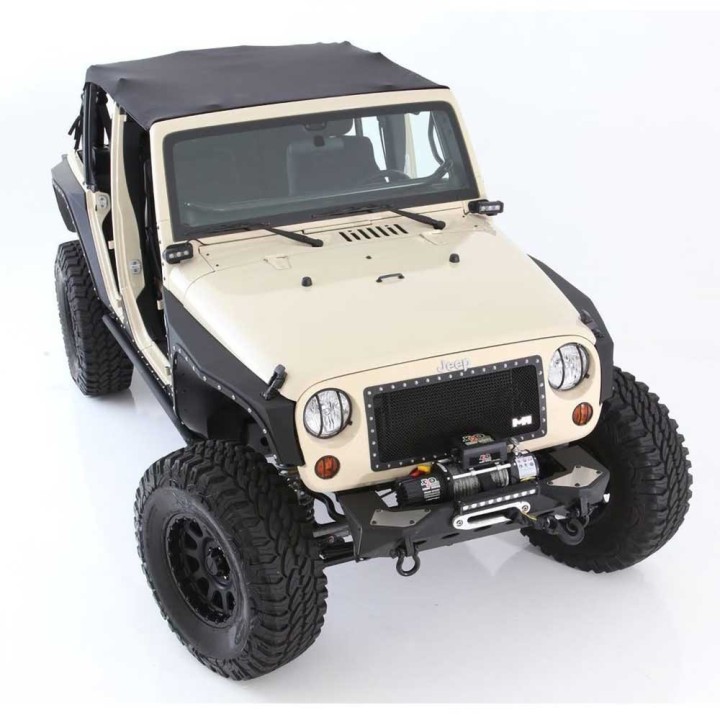 Extended soft top Black Diamond Smittybilt | Szekla4x4