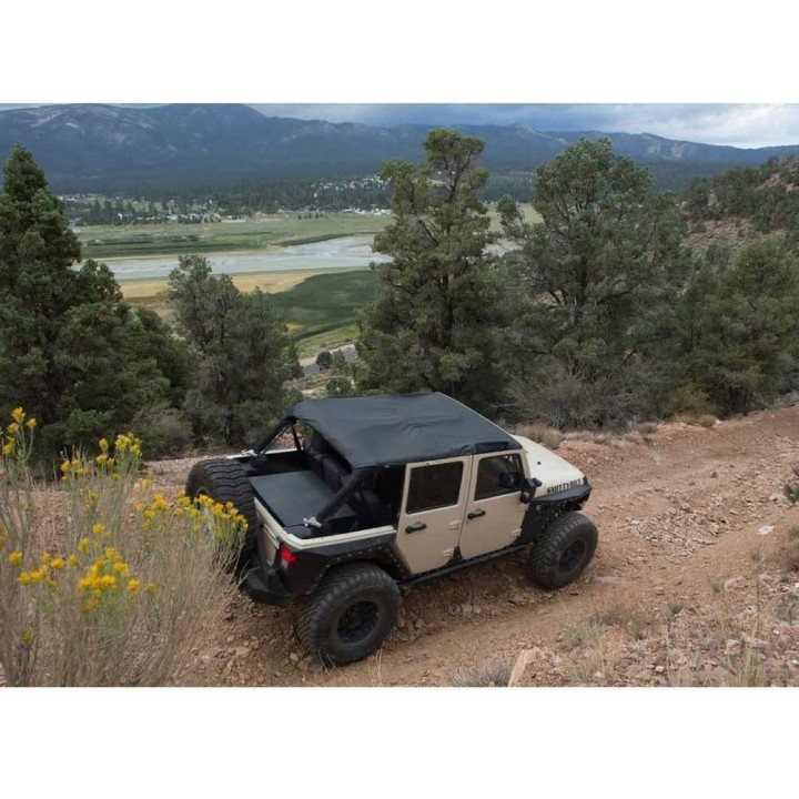 Extended soft top Black Diamond Smittybilt | Szekla4x4