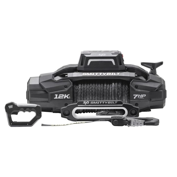 Winch with synthetic rope and wireless remote 12000 lbs X20 GEN3 Smittybilt