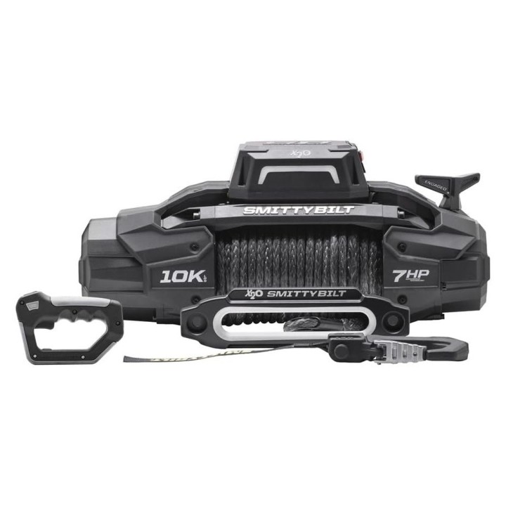 Winch with synthetic rope and wireless remote 10000 lbs X20 GEN3 Smittybilt
