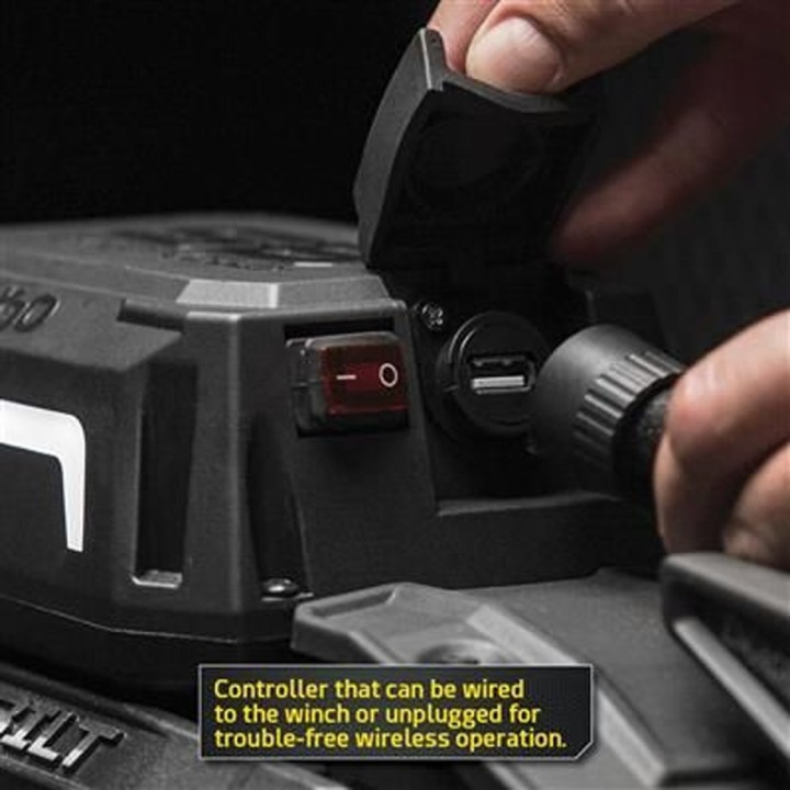 Winch with synthetic rope and wireless remote 12000 lbs X20 GEN3 Smittybilt - view 8