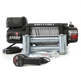Winch with steel cable and wireless remote 17500 lbs X20
