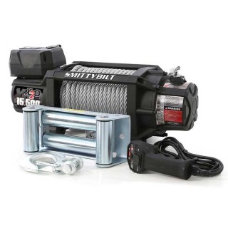 Winch with steel cable and wireless remote 17500 lbs X20