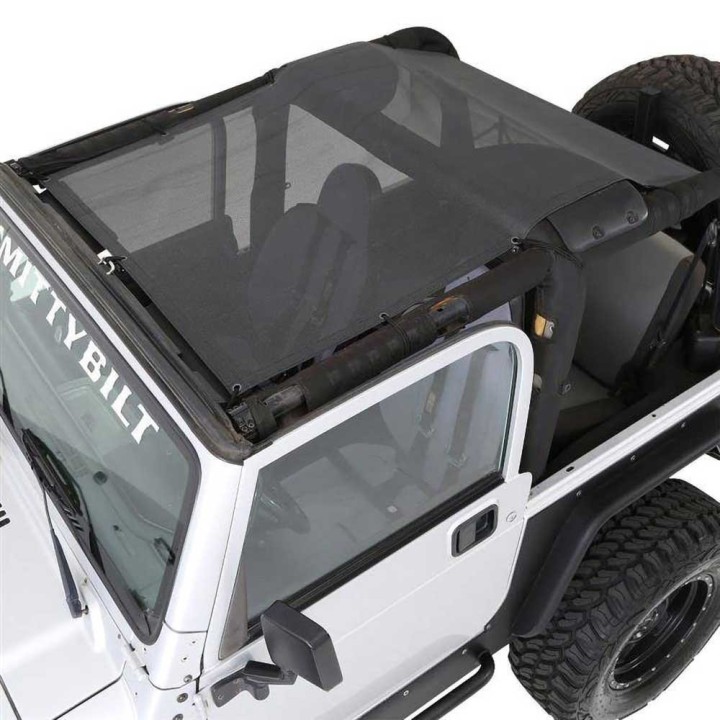 Extended mesh soft top for the Wrangler TJ | Szekla4x4