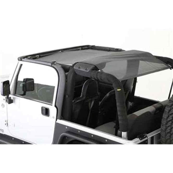 Extended mesh soft top for the Wrangler TJ | Szekla4x4