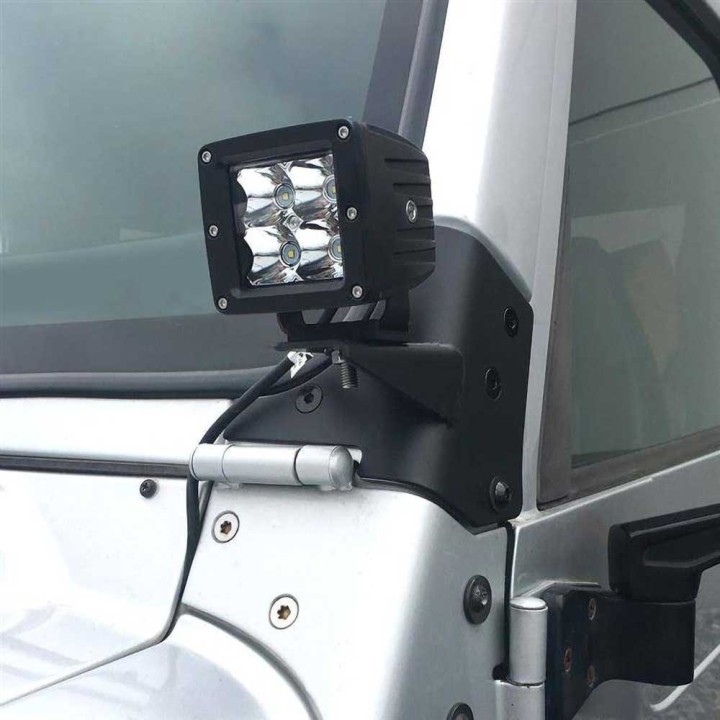 A-pillar light mounts for the Wrangler LJ | Szekla4x4