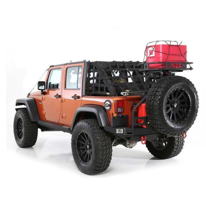 Defender tailgate rack for the Wrangler JK 2 Drzwi