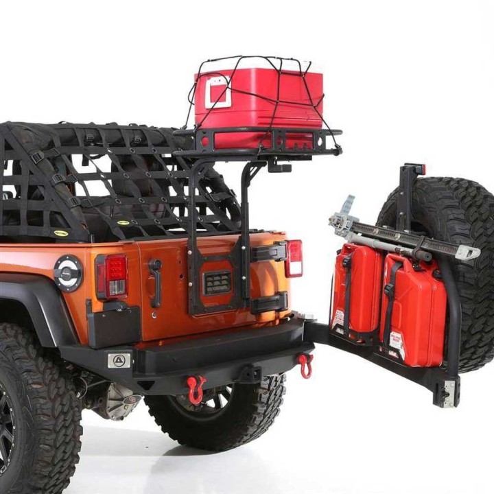 Defender tailgate rack for the Wrangler JK 2 Drzwi