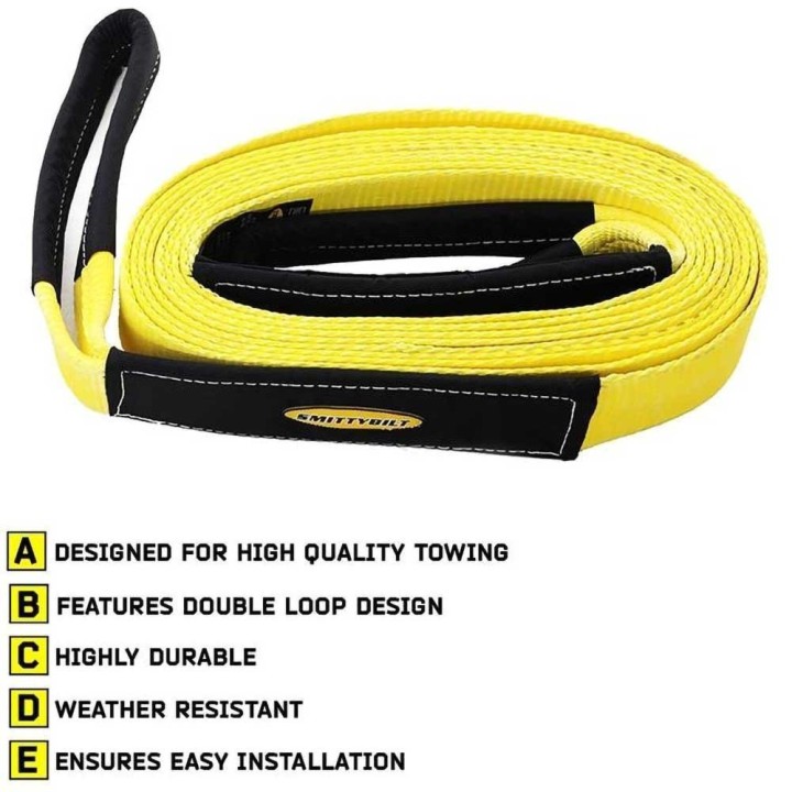 Recovery strap 2"x30' for the off-road vehicle | Szekla4x4