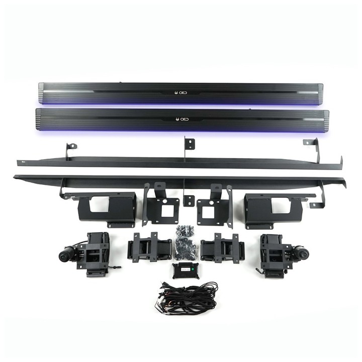 Electric running boards with LED lights GEN2 OFD