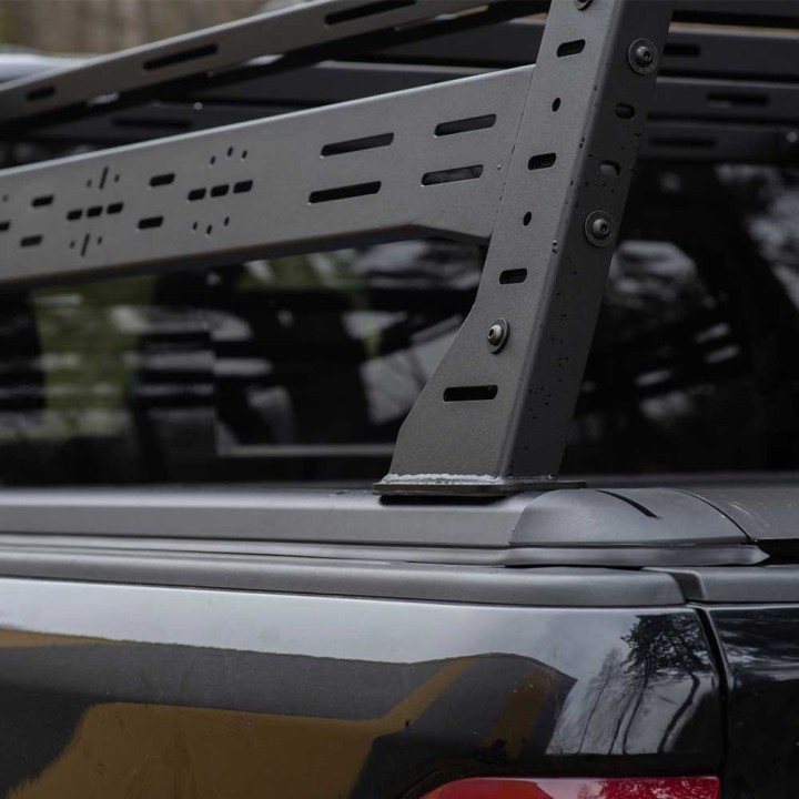 Aluminium hard roller bed cover R2 Double Cab | Szekla4x4