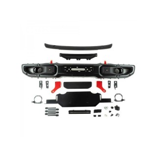 Front bumper with winch plate + rear bumper + skid plate OFD - view 2