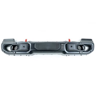 Full coverage steel front bumper with bull bar OFD - view 2