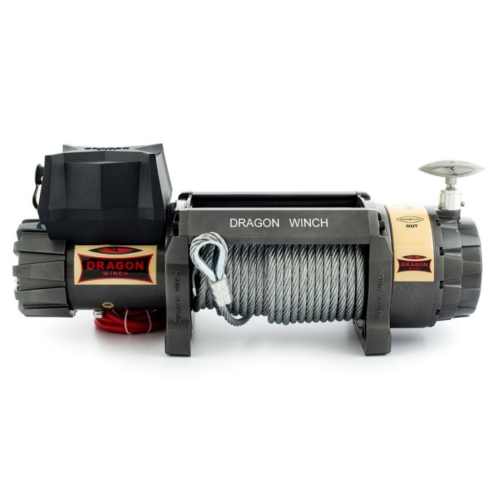 Electric Winch DWH 12000 HD Dragon Winch Highlander - Steel Cable